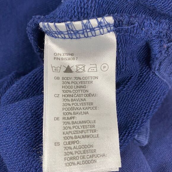 H&M L.O.G.O. Button Front Pullover Hoodie size XL - Picture 7 of 7